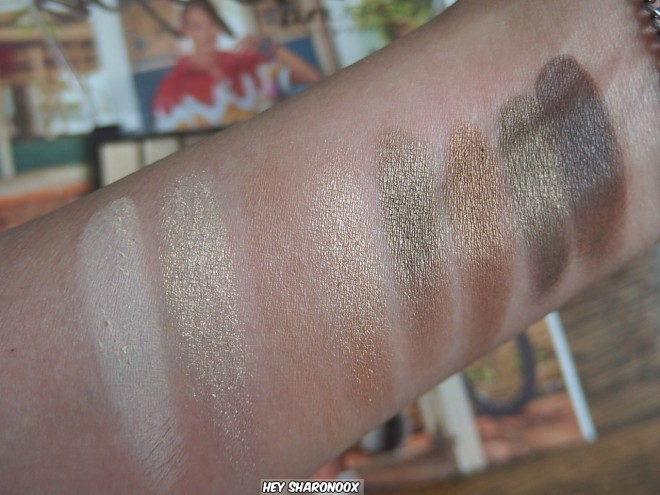 cover girl swatches
